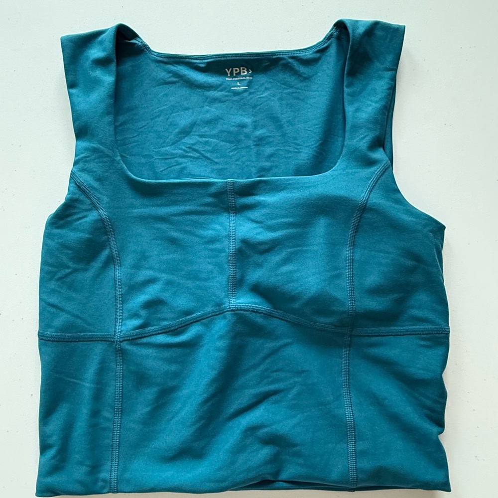 Abercrombie & Fitch Teal Sports Bra Tank